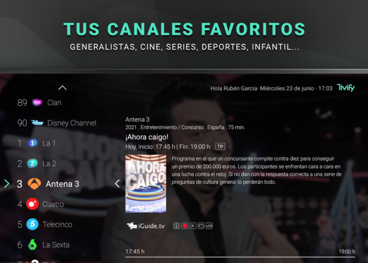 Canales españoles online