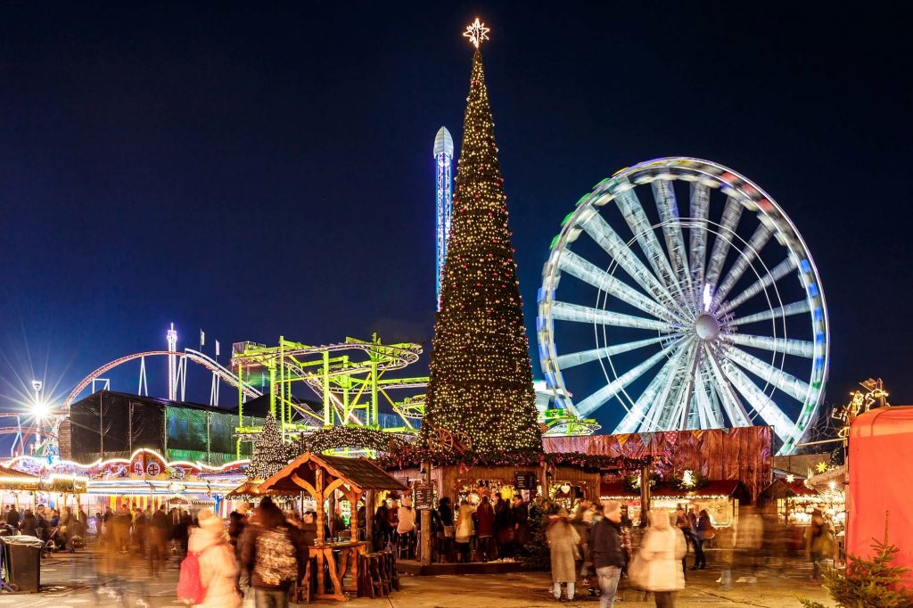 Winter Wonderland mercados navideños