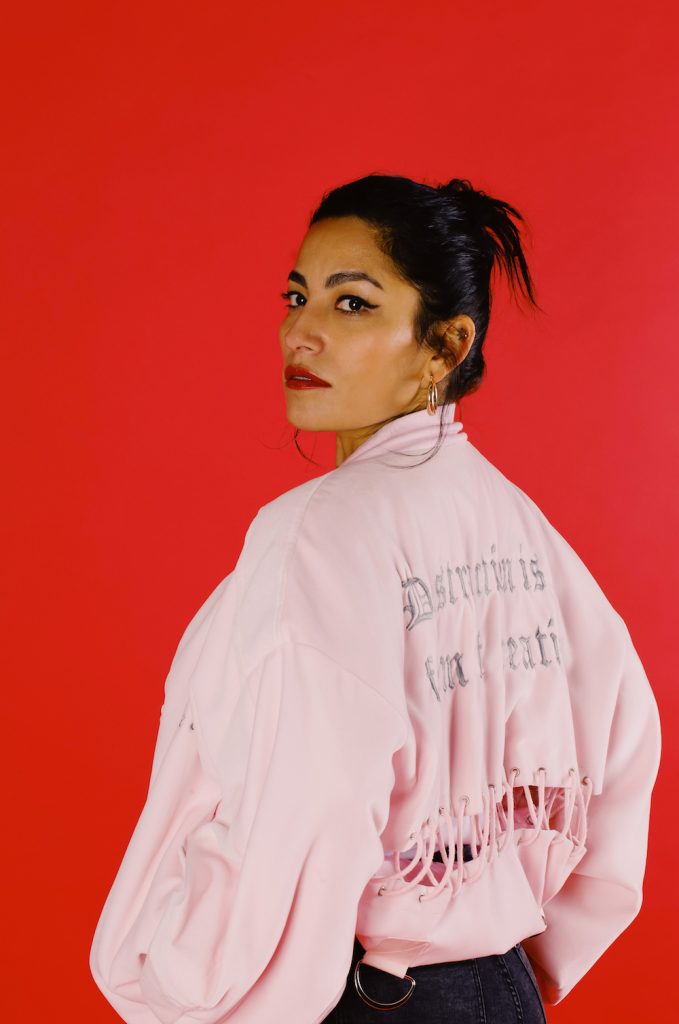 La artista franco-chilena, Ana Tijoux.