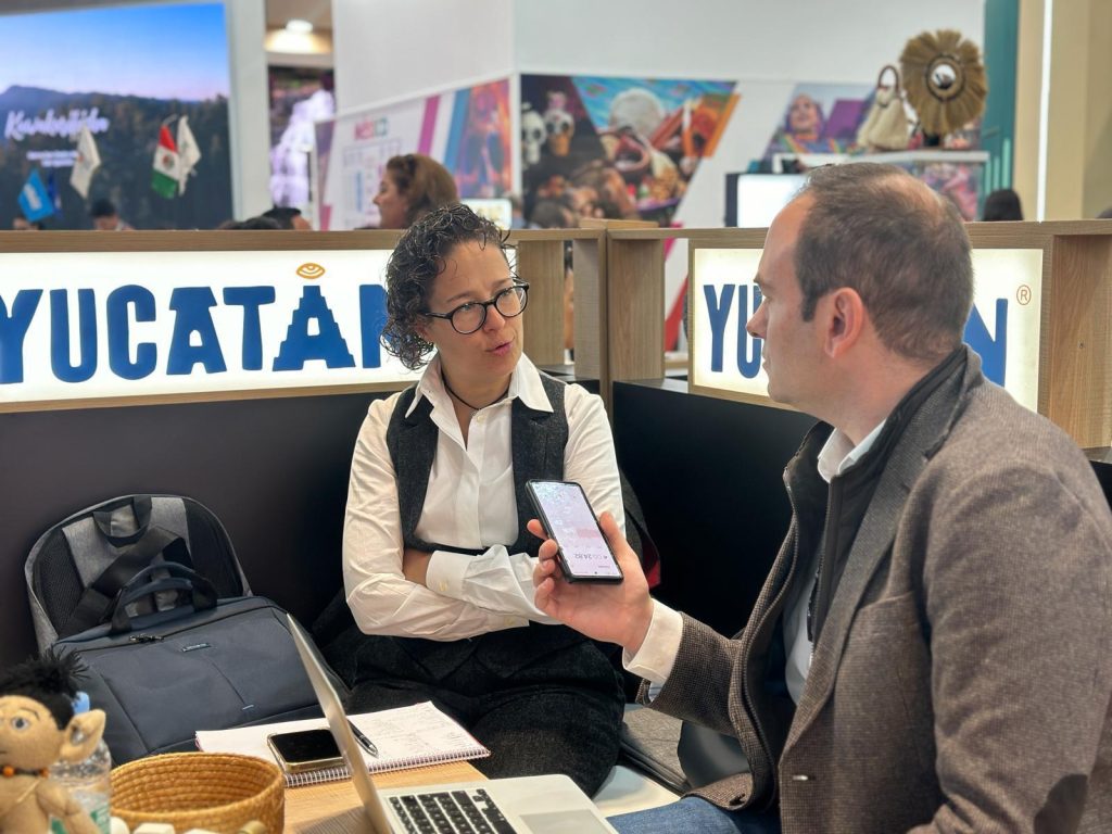 Michelle Fridman feria Fitur