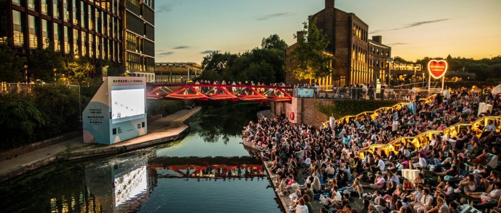 cine al aire libre gratuito kings cross