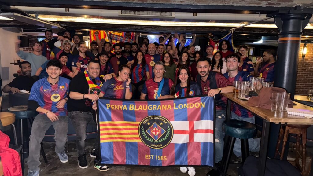 Peña blaugrana Londres