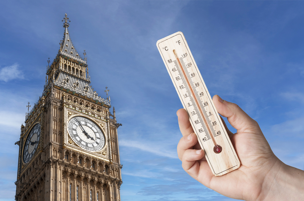 altas temperaturas londres