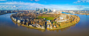 O2 imagen aérea londres