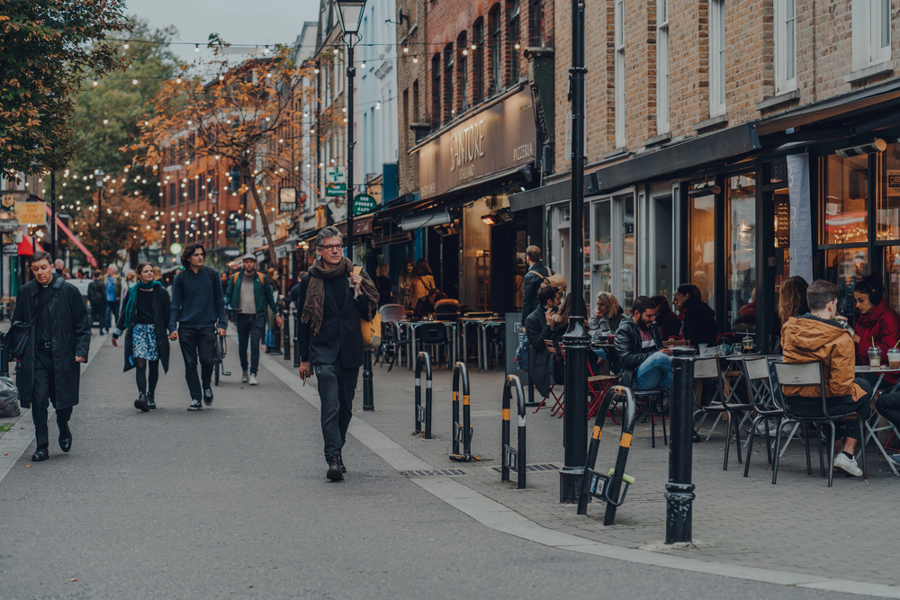 calle de londres Newington Green exmouth market