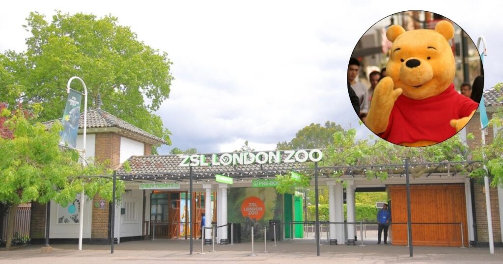 Winnie the Pooh zoo londres