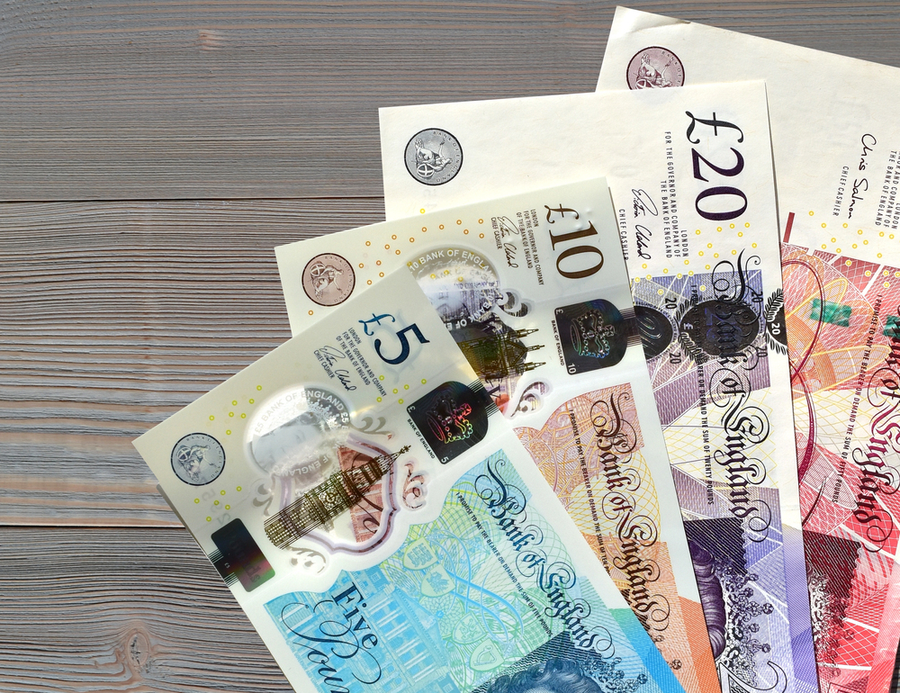 billetes banco de inglaterra